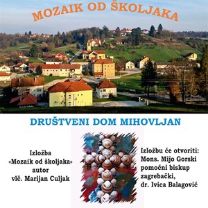 Otvorenje izložbe "Mozaik od školjaka" vlč. Marijana Culjaka